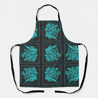 All-over Print Apron Schort