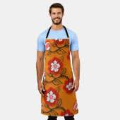 All-over Print Apron Schort (Gedragen)