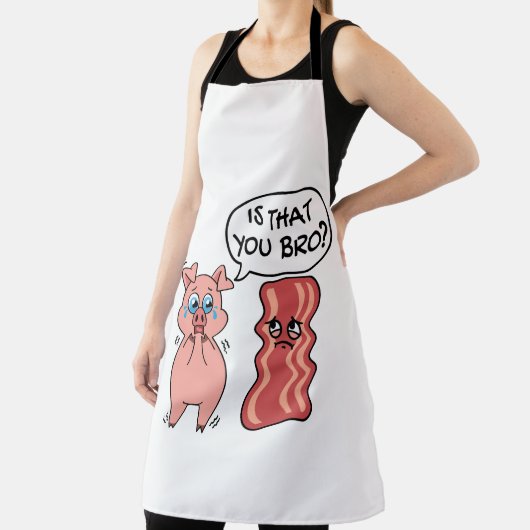 All-over Print Apron Schort (Insitu)