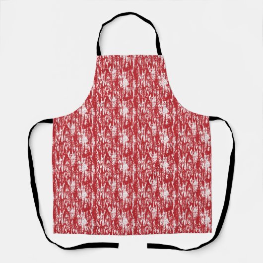 All-over Print Apron Schort (Voorkant)