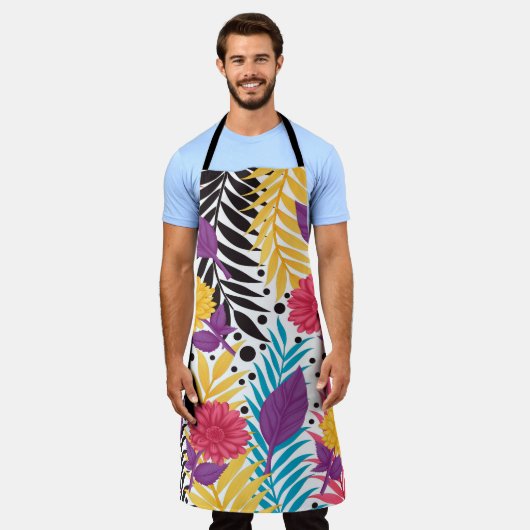 All-over Print Apron Schort (Gedragen)