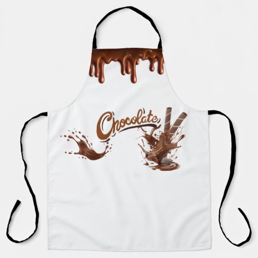 All-Over Print Apron Schort (Voorkant)