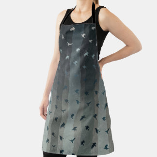 All-over Print Apron Schort