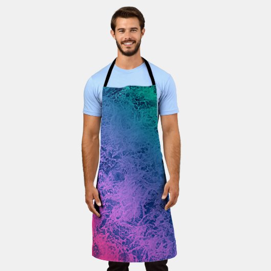 All-over Print Apron Schort (Gedragen)