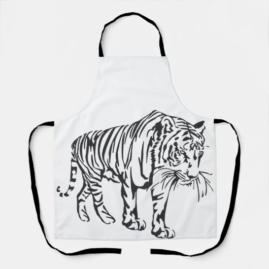 All-over Print Apron Schort (Voorkant)