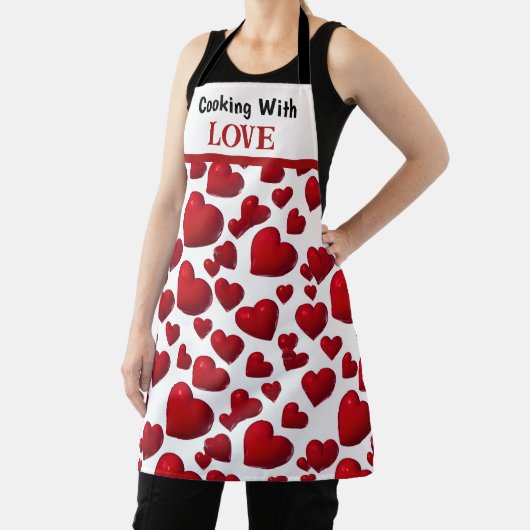 All-over Print Apron Schort (Insitu)