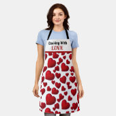 All-over Print Apron Schort (Gedragen)