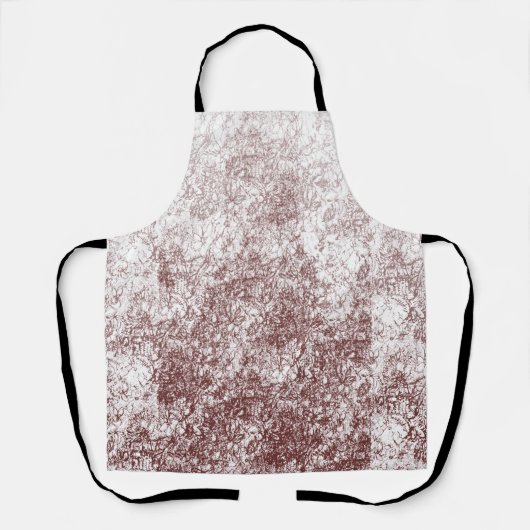 All-over Print Apron Schort (Voorkant)