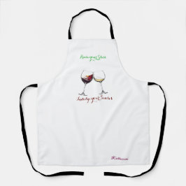 All-over Print Apron Schort