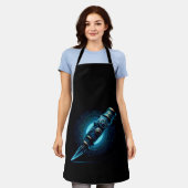 All-over Print Apron Schort (Gedragen)