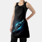 All-over Print Apron Schort (Insitu)