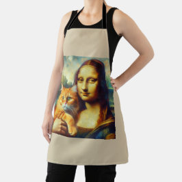 All-over Print Apron Schort