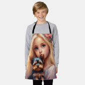 All-over Print Apron Schort (Gedragen)