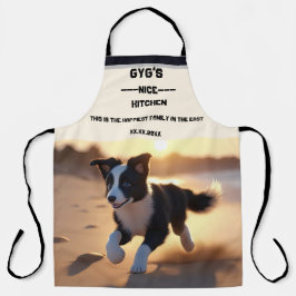 All-over Print Apron Schort