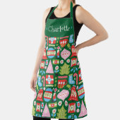 All-over Print Apron Schort (Insitu)