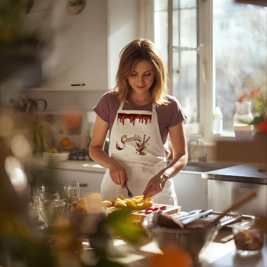 All-Over Print Apron Schort