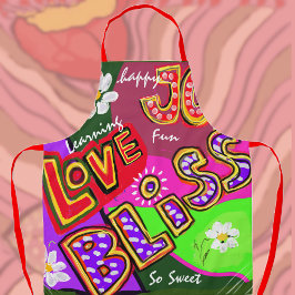 All-over Print Apron Schort