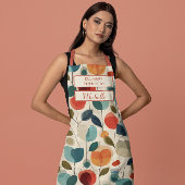 All-Over Print Apron Schort