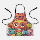 All-over Print Apron Schort (Voorkant)