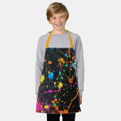 All-over Print Apron Schort (Gedragen)