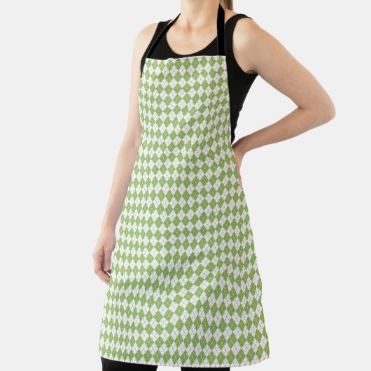 All-Over Print Apron Schort (Insitu)