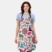 All-over Print Apron Schort (Gedragen)