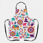 All-over Print Apron Schort (Voorkant)