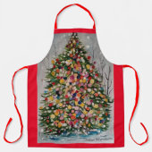 All-over Print Apron Schort (Voorkant)