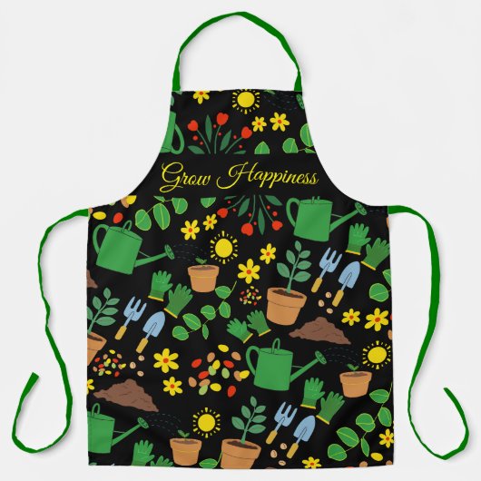 All-over Print Apron Schort (Voorkant)
