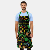 All-over Print Apron Schort (Gedragen)
