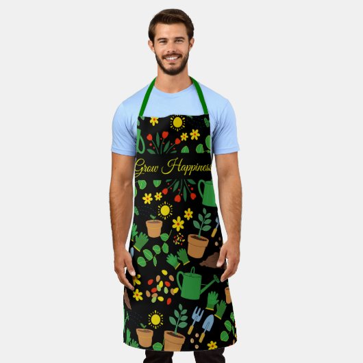 All-over Print Apron Schort (Gedragen)