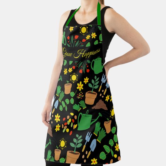 All-over Print Apron Schort (Insitu)