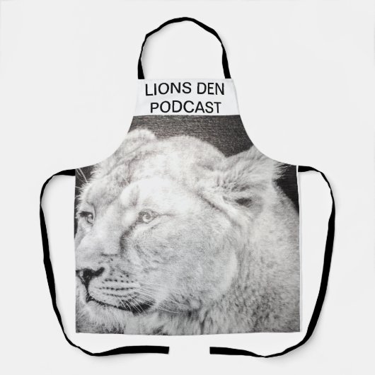 All-over Print Apron Schort (Voorkant)