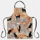 All-over Print Apron Schort (Voorkant)