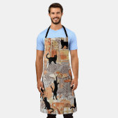All-over Print Apron Schort (Gedragen)