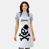 All-over Print Apron Schort (Gedragen)