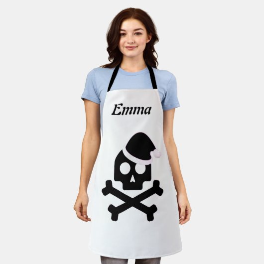 All-over Print Apron Schort (Gedragen)