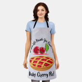 All-over Print Apron Schort (Gedragen)