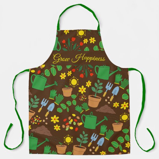 All-over Print Apron Schort (Voorkant)