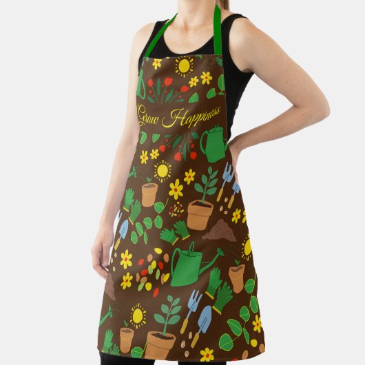 All-over Print Apron Schort (Insitu)