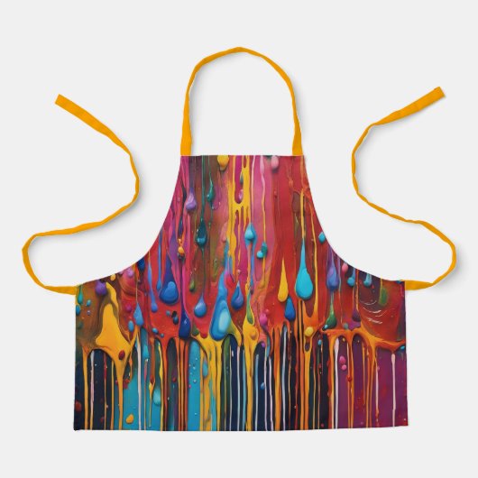 All-over Print Apron Schort (Voorkant)