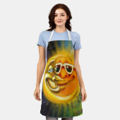 All-over Print Apron Schort (Gedragen)