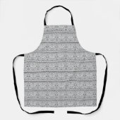 All-over Print Apron Schort (Voorkant)