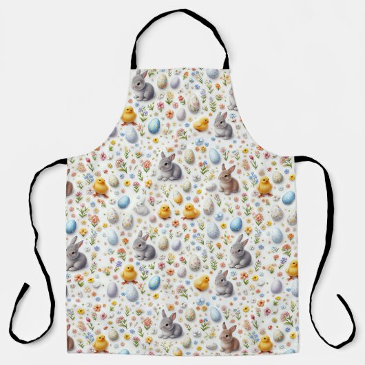 All-Over Print Apron Schort (Voorkant)