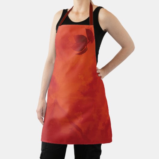 All-over Print Apron Schort (Insitu)