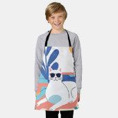 All-over Print Apron Schort (Gedragen)
