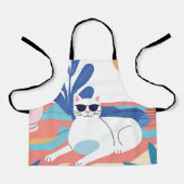 All-over Print Apron Schort (Voorkant)