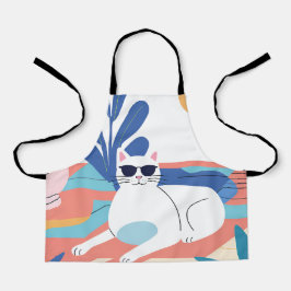 All-over Print Apron Schort