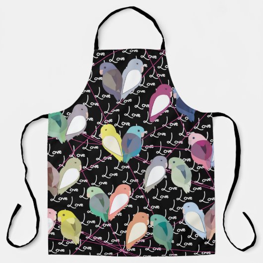 All-over Print Apron Schort (Voorkant)