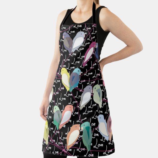 All-over Print Apron Schort (Insitu)